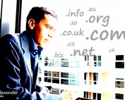 Alexander Aranda surrounded by domain extensions